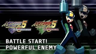 MMBN5 Battle Start amp Powerful Enemy VirusBoss Battle Music Remix Medley [upl. by Ymmik900]