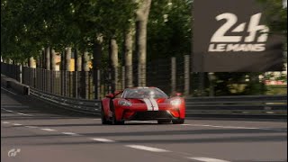 2024 Ford GT  24HR LEMANS Raceway TOP SPEED RUN [upl. by Angelle889]