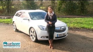 Vauxhall Insignia Sports Tourer estate 2013 review  CarBuyer [upl. by Mortie]