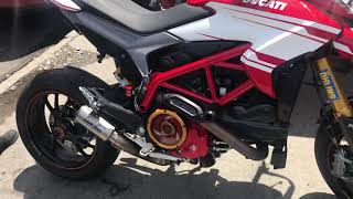 Ducati hypermotard 939 sp sc project exact [upl. by Elnukeda]