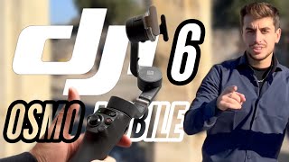 DJI OSMO MOBILE 6  Stabilizzatore per IPhone  La Recensione [upl. by Schlenger]