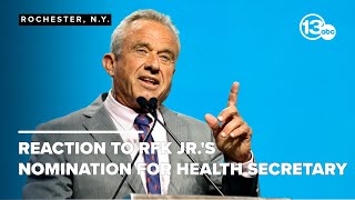 NYS health commissioner weighs in on Trump picking RFK Jr to become health secretary [upl. by Milde329]