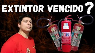 EXTINTOR DE INCÊNDIO EXTINTOR VENCIDO APRENDA A VERIFICAR ESSAS INFORMAÇÕES [upl. by Enyamrahc]