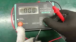 REPAIR KYORITSU EARTH TESTER KEW 4105A  INGRESS MALAYSIA [upl. by Loux894]