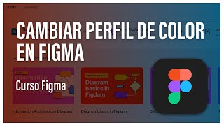 CÓMO CAMBIAR el PERFIL de COLOR en FIGMA 🔥 [upl. by Airetas]