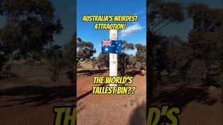 Australias Weirdest Attraction 🇦🇺 The Worlds Tallest Bin findinggspots [upl. by Rabi]