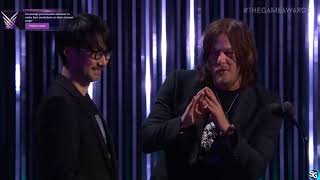 Hideo Kojima and Norman Reedus  Game Awards 2017 HD [upl. by Lasonde]