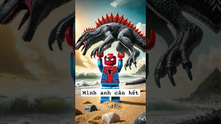 Lego Spiderman and the ocean monster 💪 😲 lego marvel spiderman avengers [upl. by Brannon]