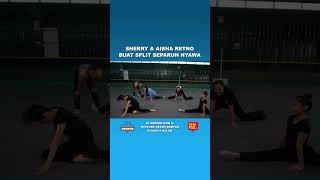 Sherry amp Aisha Retno Buat Split  You Know Nothing About Sports [upl. by Bullard]