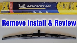 Michelin Wiper Blades Review How To Remove amp Install [upl. by Ybbed]