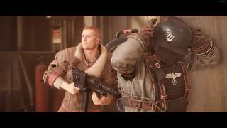 Wolfenstein II The New Colossus  Gun Keys Run 1080p 60fps [upl. by Harvard634]