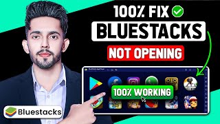 How To Fix Bluestacks App Player Not Opening StepbyStep Solution 2024 New Method [upl. by Luba]