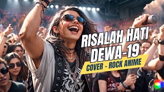 Dewa19  Risalah Hati Cover  Rock Anime [upl. by Hgielrac]