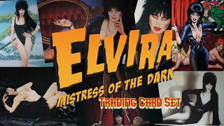 Elvira Mistress of the Dark Full Base Set of 1996 Trading Cards Comic Images [upl. by Nosned]