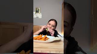 Queen👑Pinay Mukbang taco salad ❤️❤️❤️ [upl. by Bred]