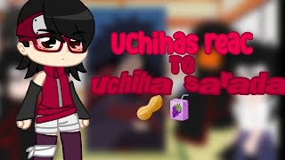 •🍡•clã uchiha reagindo a Sarada•🧃• [upl. by Krisha]