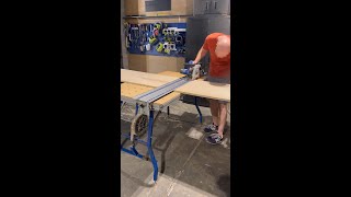 Perfectly Even Smooth Cuts with Kregs Track Saw [upl. by Machute]