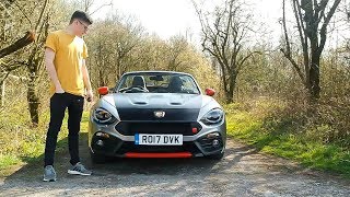 My First Drive In The Abarth 124 Spider [upl. by Gilbertine226]