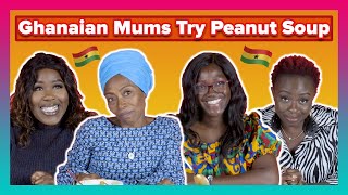 Ghanaian Mums Try Other Ghanaian Mums Banku and Okro Stew [upl. by Poucher]