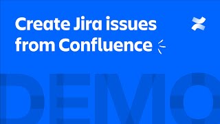 How to create Jira issues from Confluence  Atlassian [upl. by Adan]