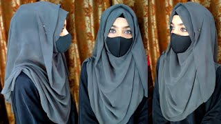 Easiest Summer Hijab Style  Summer Hijab Look  Hijab Tutorial [upl. by Sibley128]