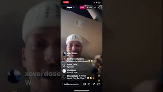 Iayze new autumn diss  plays bew unrealeased 🔥🔥🔥 ig live 111224 [upl. by Joelle]