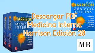 Descargar PDF Medicina Interna Harrison Edicion 20 [upl. by Martres]