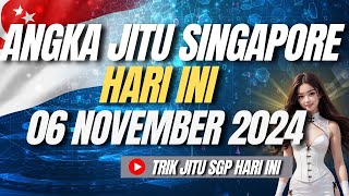 PREDIKSI SGP HARI INI RABU 06 NOVEMBER 2024  BOCORAN TOGEL SGP HARI INI  RUMUS SGP HARI INI [upl. by Enneirb]