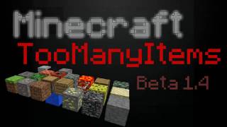 Minecraft Beta 18119pre TooManyItems Mod Installation amp Tutorial  SimplyLook [upl. by Yriek]