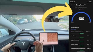 Tesla Safety Score  How to Get the Highest Score 💯 [upl. by Licha]