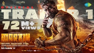 Martin  New Movie Trailer 1 4K Video  Dhruva Sarja  AP Arjun  Uday K Mehta [upl. by Cida]