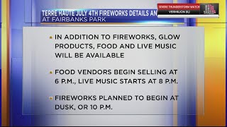 Terre Haute 4th of July fireworks details announced [upl. by Valenza]