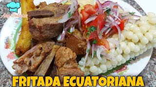 Como Hacer FRITADA ECUATORIANAFácil y Rápido [upl. by Gainer]