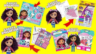 Gabbys Dollhouse Coloring and Activity Book Compilation Video [upl. by Vincent195]