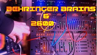 BEHRINGER BRAINS amp 2600 [upl. by Barrett]