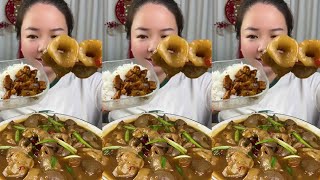 Monkfish Liver，Asmr Mukbang Chinese Food Eating Show [upl. by Basir455]