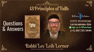 Kosher Jewish dating Thirteen Principles of Faith [upl. by Okire]