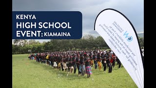 KENYA High School Event August 2024 Kiamaina [upl. by Liarret]