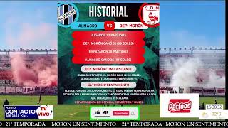 ALMAGRO VS DEPORTIVO MORON VIVO 100224  Radio Contacto AM 1460 [upl. by Inga]