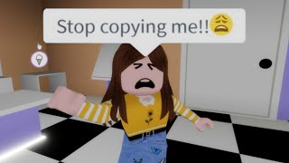 When your little sister copies you😂 Roblox Meme [upl. by Aay]