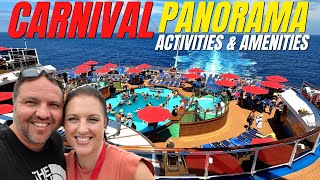 Carnival Panorama Activities amp Amenities Review [upl. by Yentiw252]