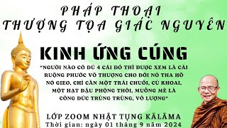 KINH ỨNG CÚNG  NHẬT TỤNG KĀLĀMA  PHÁP THOẠI SƯ GIÁC NGUYÊN  PHẬT GIÁO NGUYÊN THỦY THERAVĀDA [upl. by Luana]