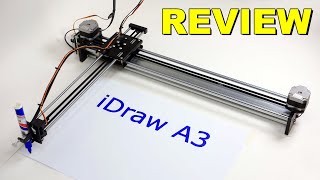 REVIEW  iDraw A3 Drawing Machine by UUNA TEK® XY Pen Plotter [upl. by Kciregor951]