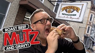 Fiores Hoboken Roast Beef MUTZ amp Gravy [upl. by Ahsekat]