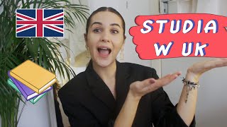 STUDIA W UK  koszty kredyt jak się dostać  🇬🇧 LONDYN [upl. by Lilhak333]