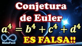 16 Conjetura de EULER y Contraejemplos [upl. by Gillett]