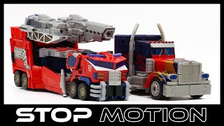 OPTIMUS PRIME Stop Motion Animation [upl. by Ycak]