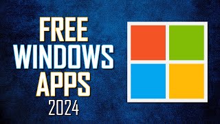 10 Best FREE WINDOWS 1011 APPS from the Microsoft Store 2024 [upl. by Assened45]