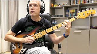 Rock Steady  Ole Børud  Bass Cover by MNB [upl. by Luapsemaj]