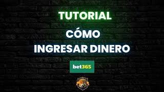 Cómo Depositar Dinero en Bet365  Cómo Ingresar Dinero en Bet365 Rápido y Fácil [upl. by Dellora191]